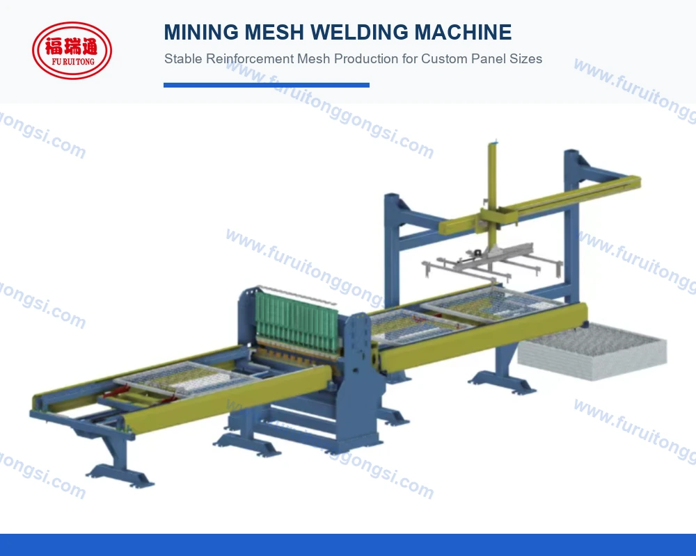 Alternating Dual-Platform Mesh Welding Machine